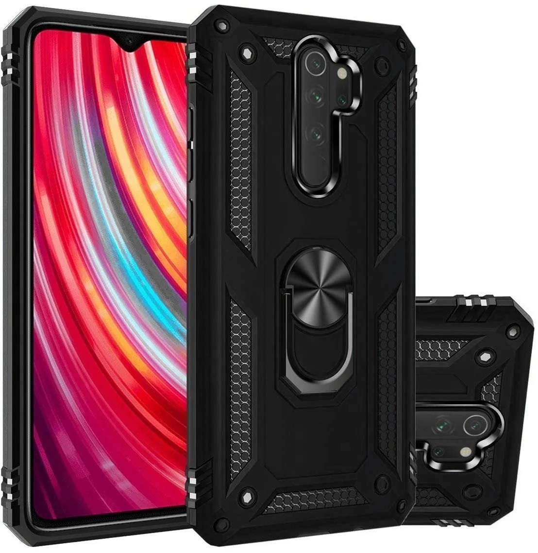 Vaku ® Xiaomi Redmi Note Pro Hawk Ring Shock Proof Cover with