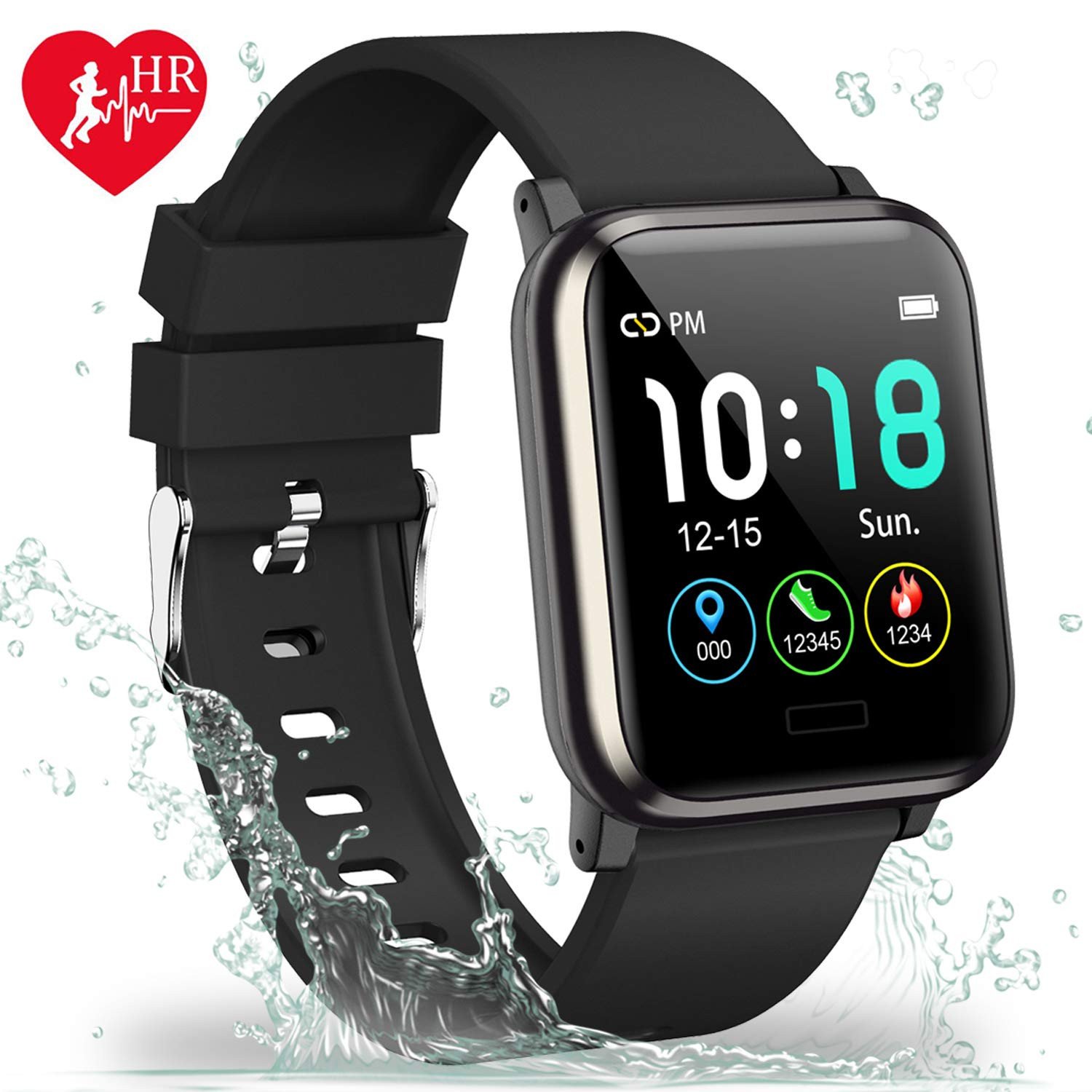 Smart Watch Oxygen Level|y13 Smart Watch - Gps, Fitness Tracker, Bluetooth,  Touch Screen, Ios & Android Compatible