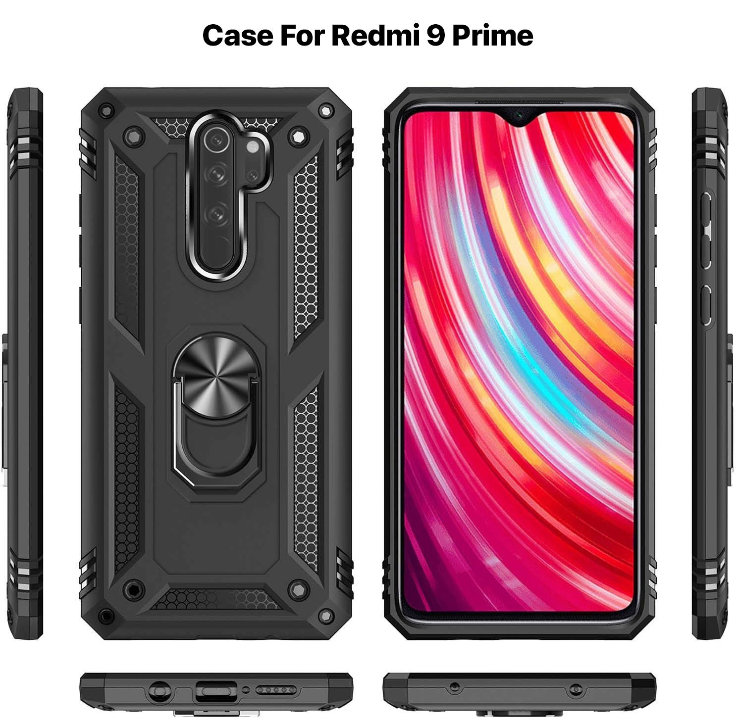Screen Protector Redmi 9i Mobile Back Cover Redmi Screen Guard For
