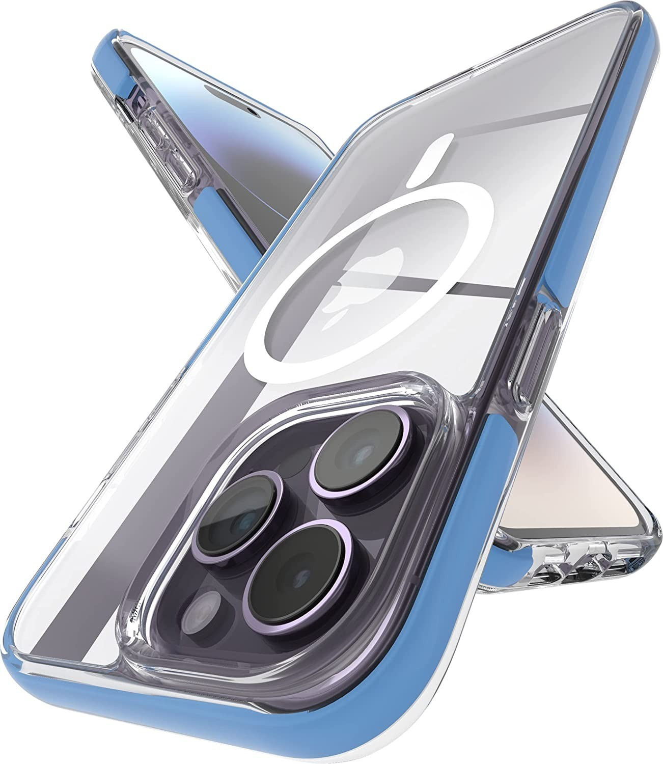 Iphone 12 Pro Max Pacific Blue Clear Case IPhone 16 Back Cover