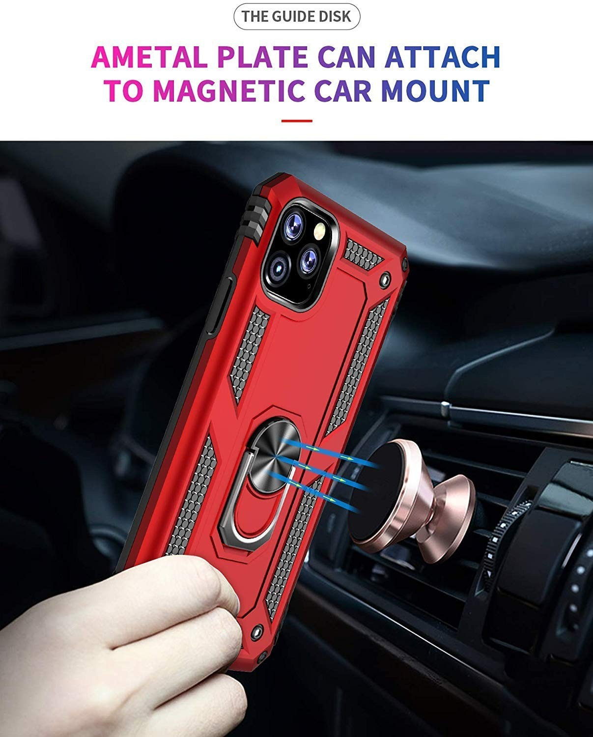 Apple Iphone Iphone 11 Pro Max Magnetic Car Mount Apple Iphone Car