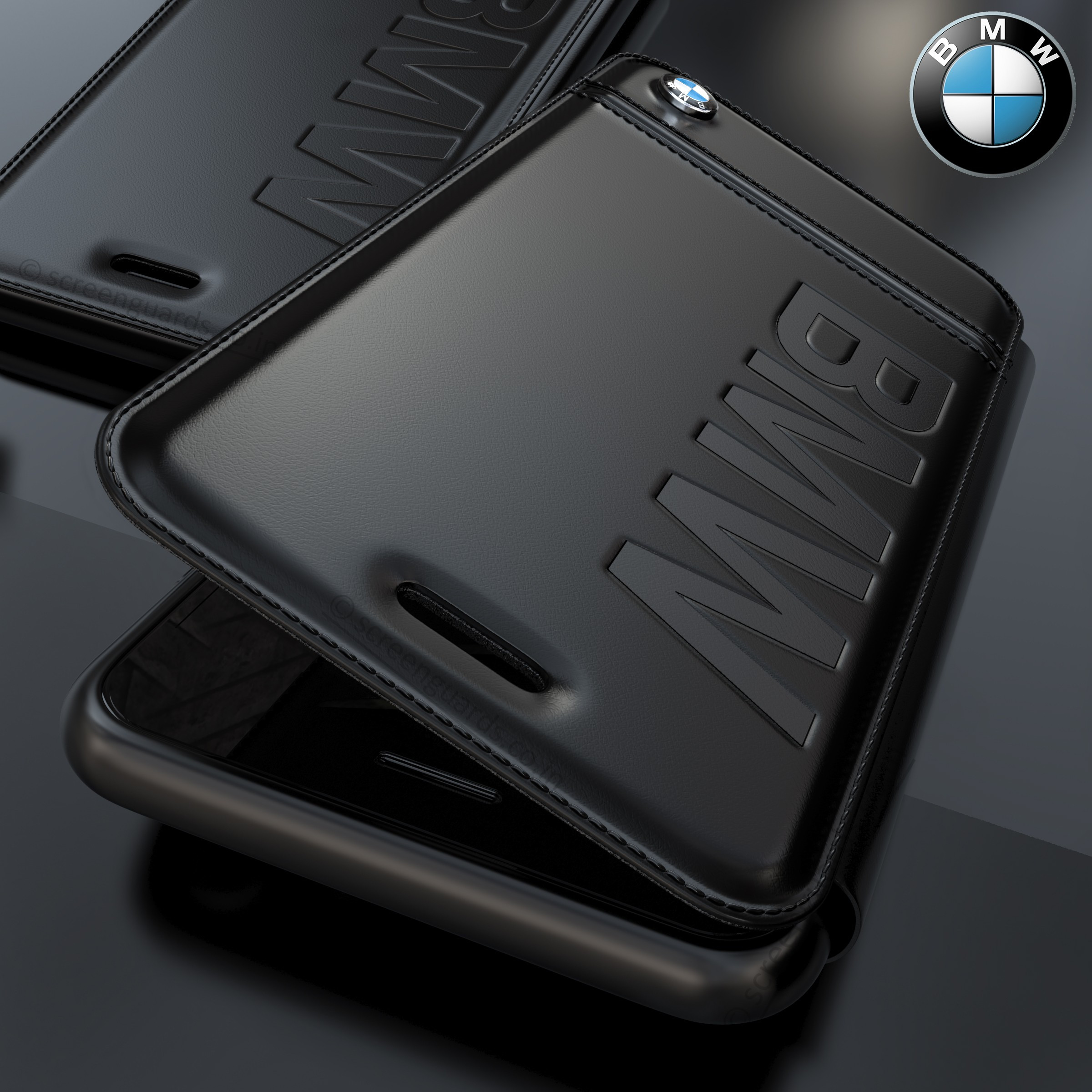 BMW ® Apple iPhone 7 Flip Official Racing Leather Case Limited Edition