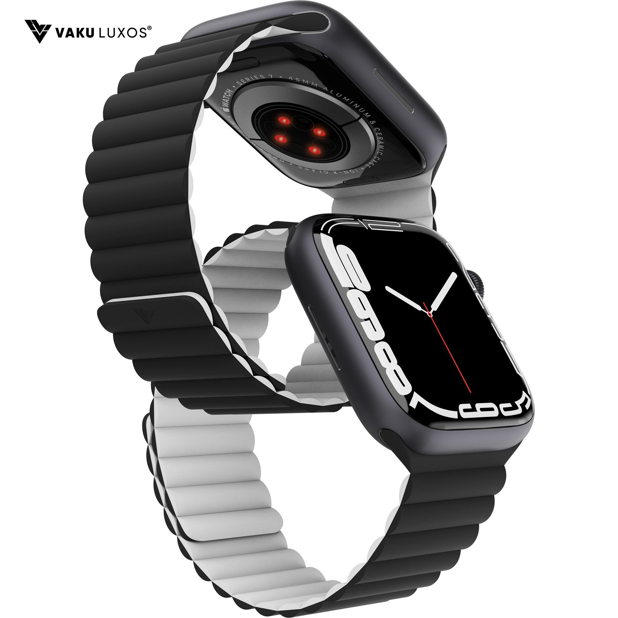 Vaku ® Silicon Magnetic Strap for Apple Watch iWatch SE & Series 7