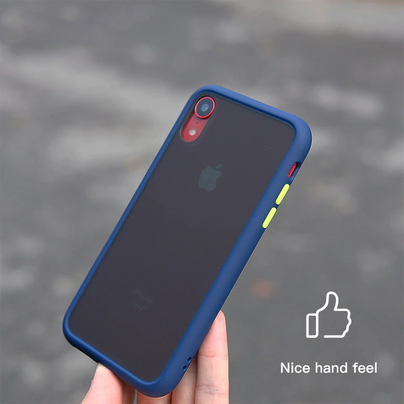 Vaku Apple Iphone Xr Translucent Armor Case With 3 Sets Of