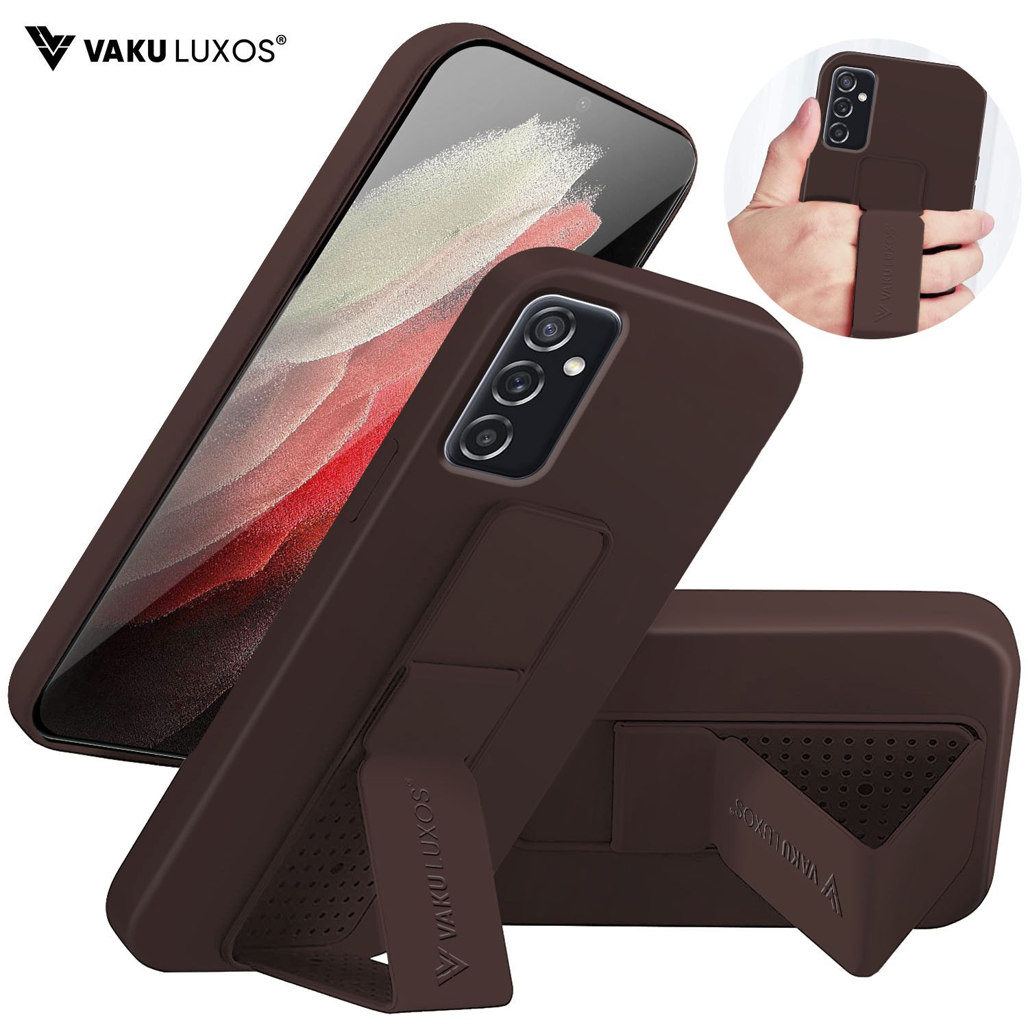Cover Portafoglio In Pelle Per Xiaomi Redmi 13 4G/5G, Custodia A Libro Con 3 Slot Per Carte E Supporto, Chiusura Magnetica, Colore Oro Rosa