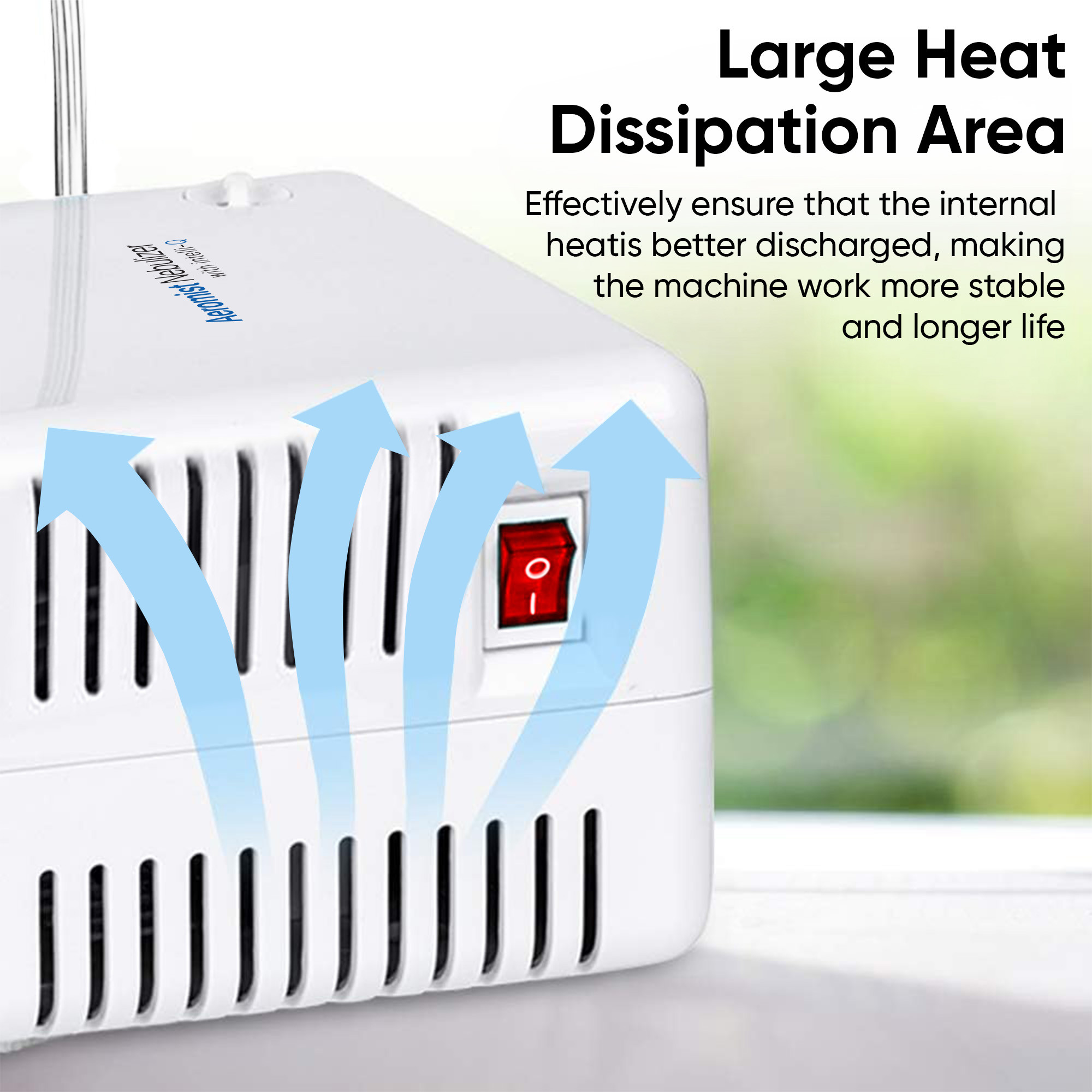 DR VAKU ® Aeromist Nebulizer with intelli-Q Portable Compressor ...