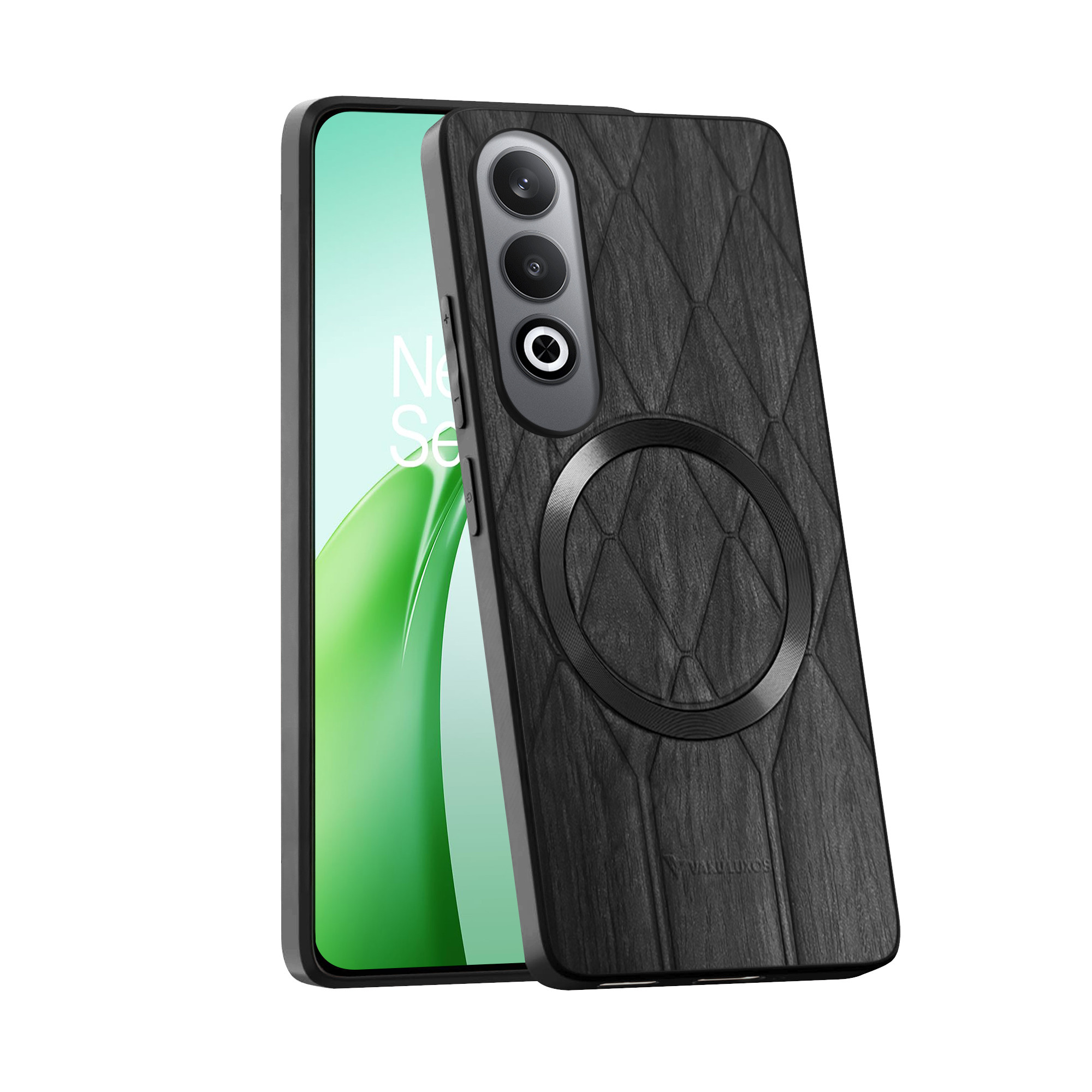 Vaku ® OnePlus Nord CE4 Diamond Plume Pattern Magnetic Magsafe