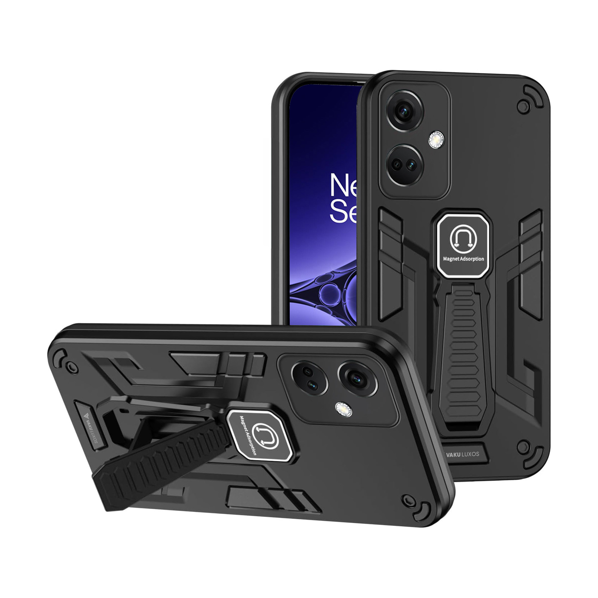 Vaku ® OnePlus Nord CE 5G Valor Military Grade Armor Case with