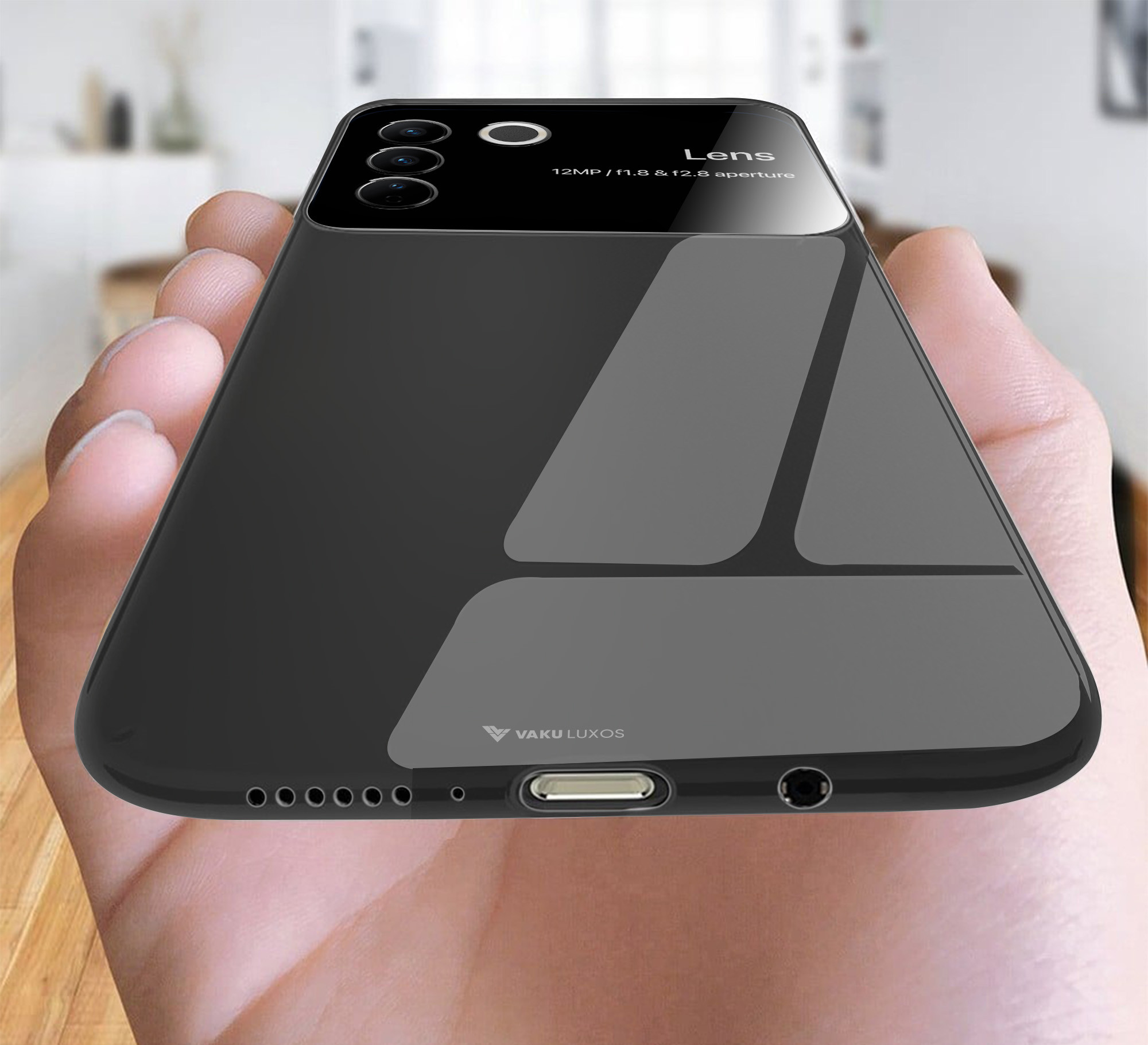 Vaku ® Vivo V27 5G Glazed Polarized Camera Lens Protector