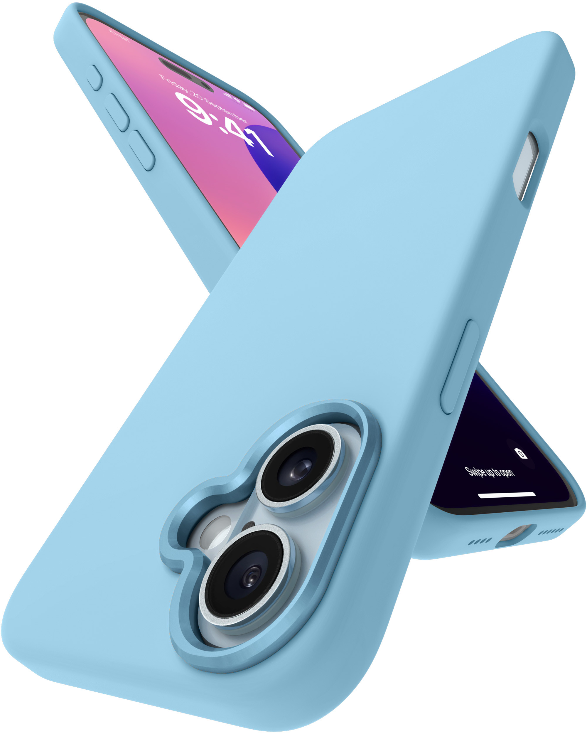 Vaku Luxos ® Apple iPhone 16 Plus Liquid Silicone Slim Protective