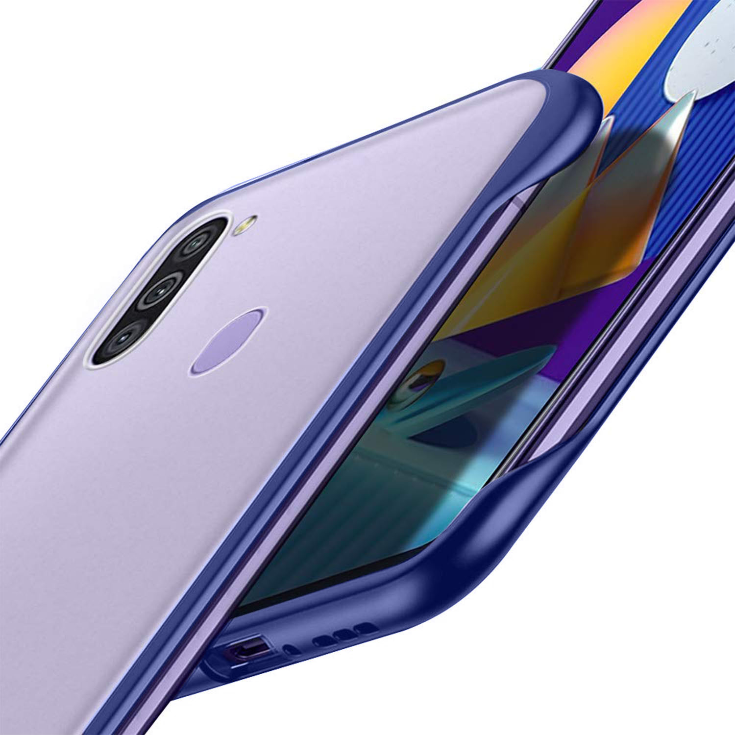 Samsung A11 Samsung Galaxy M11 Transparent Back Cover VAKU