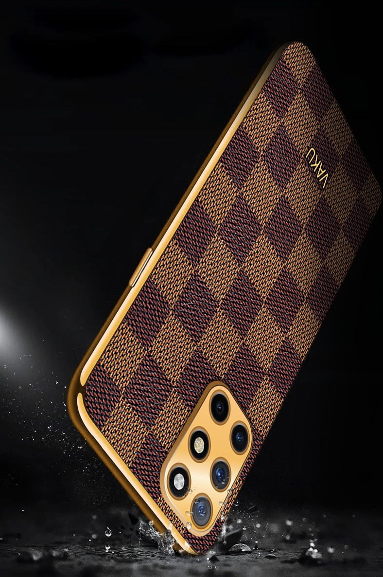 OnePlus 8T Back Cover Gold plated Cover - Supreme LV Mix