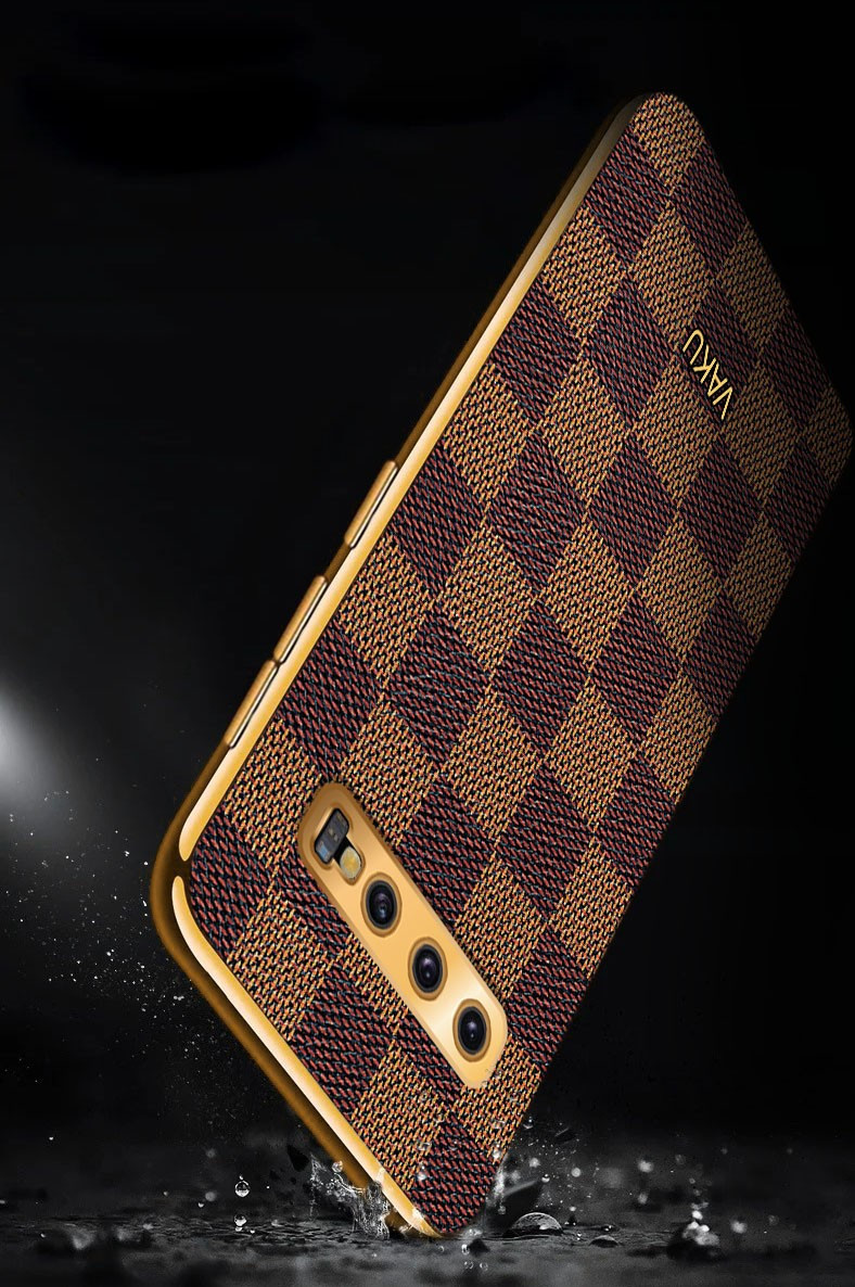 Louis Vuitton Brown Monogram Thin Leather Case for Samsung Galaxy