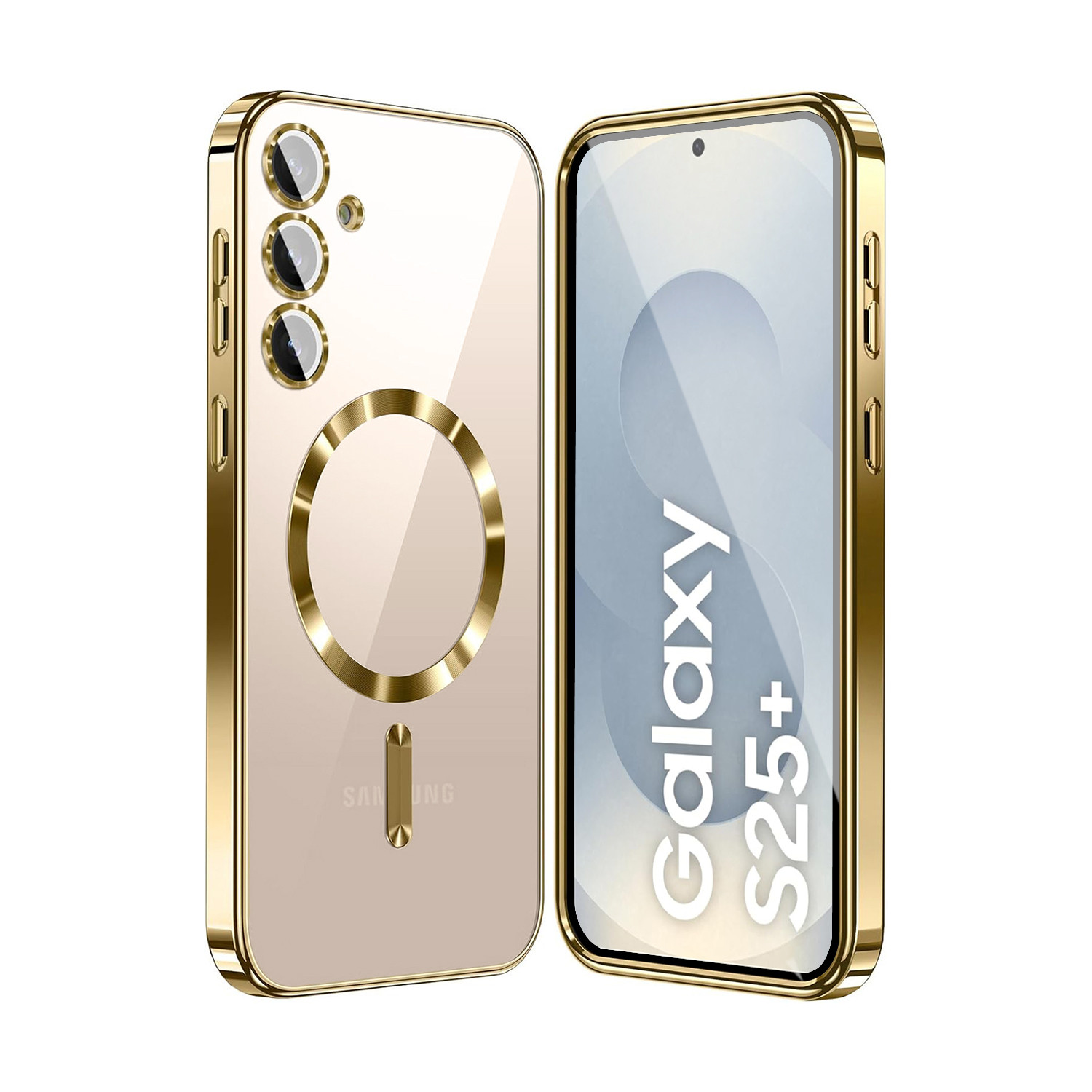 Vaku ® Samsung Galaxy S25 Plus Luxury Electroplated Magnetic