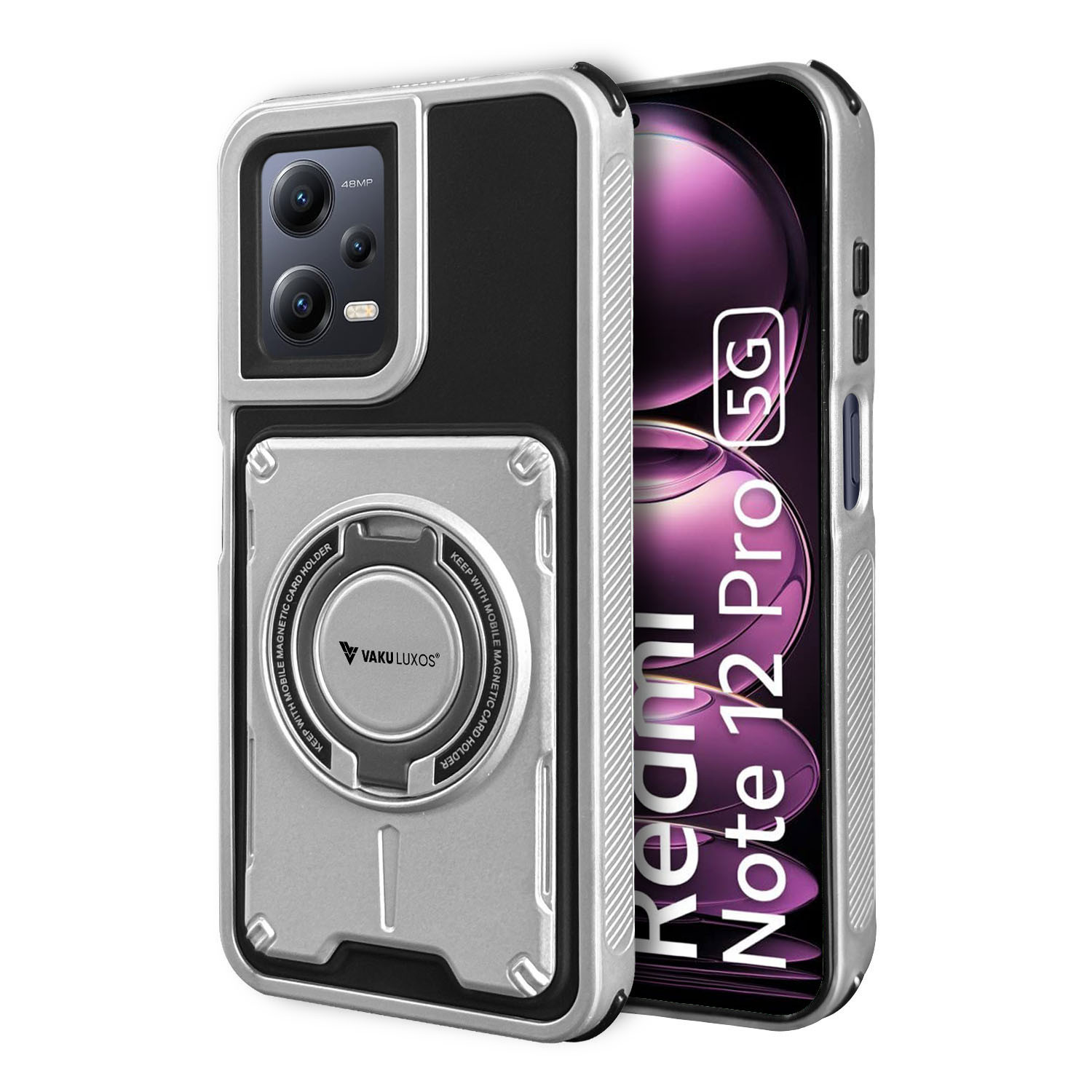 Vaku Luxos ® Xiaomi Redmi Note 12 Pro Axion Armor Military Grade