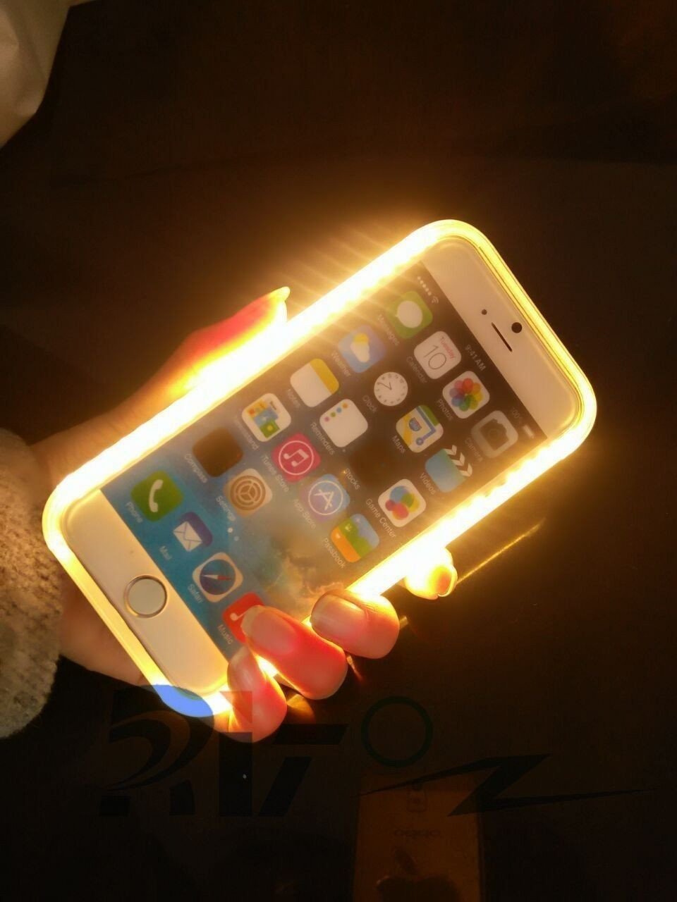 Light & Sexy ® Apple iPhone 6 / 6S 46 LED Ultra-Bright Selfie + Dark Flash Light with inbuilt