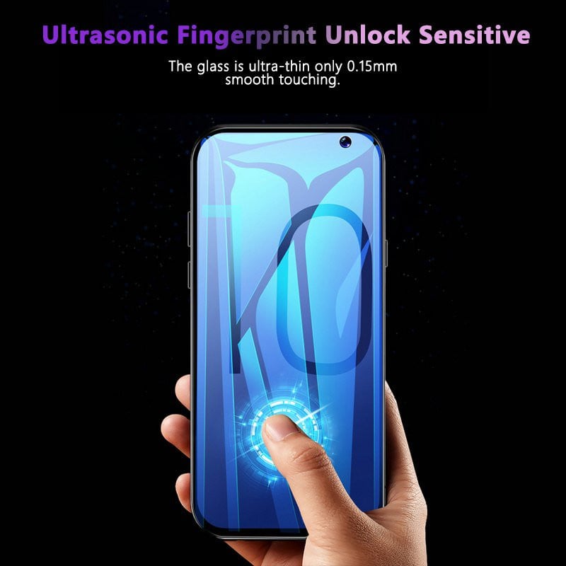 Dr. Vaku ® Samsung Galaxy S10 Plus 5D Curved Edge Ultra-Strong Ultra ...