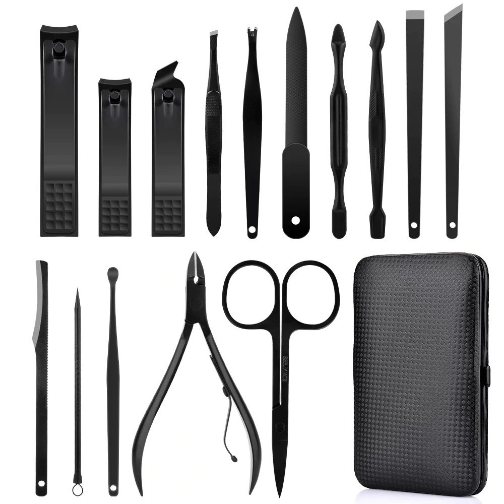VAKU ® Professional 17-piece Multifunctional Manicure set Nail kit art tools  for Manicure and Pedicure - Universal - Universal - Mobile / Tablet -  Screen Guards India