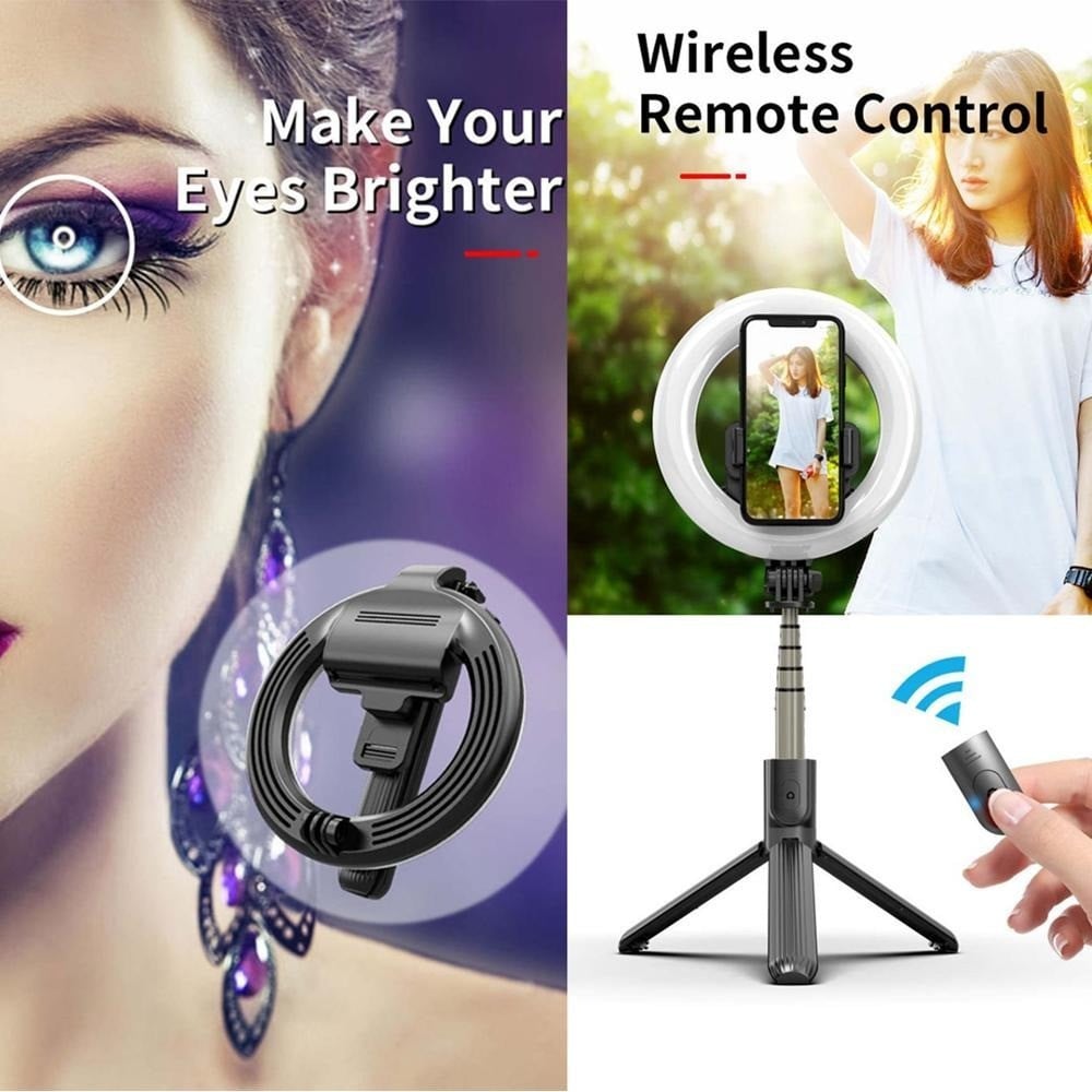 Amazon.com: XINBAOHONG Selfie Ring Light Rechargeable Portable Clip-on  Selfie Fill Light with 40 LED for Smart Phone Photography, Camera Video,  Girl Makes up : Cell Phones & Accessories