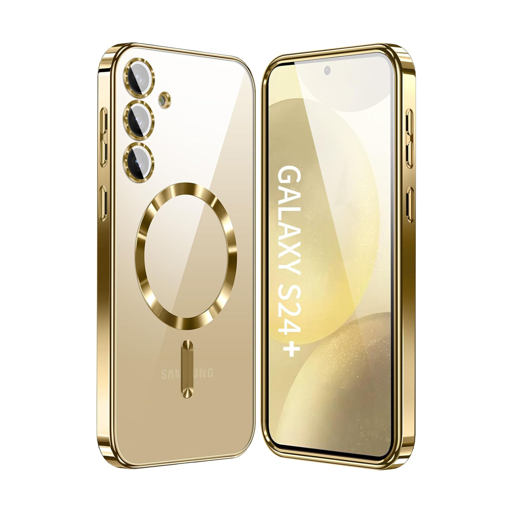Vaku ® Samsung Galaxy S24 Plus Luxury Electroplated Magnetic