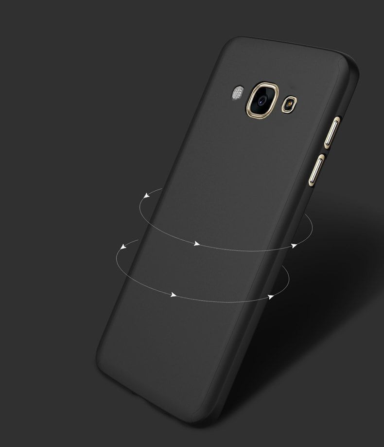 iPaky ® Samsung Galaxy J7 (2016) 360 Full Protection Metallic Finish 3