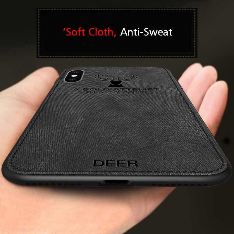 Vaku ® Apple iPhone X Succido Series HandStitched Cotton Textile Ultra