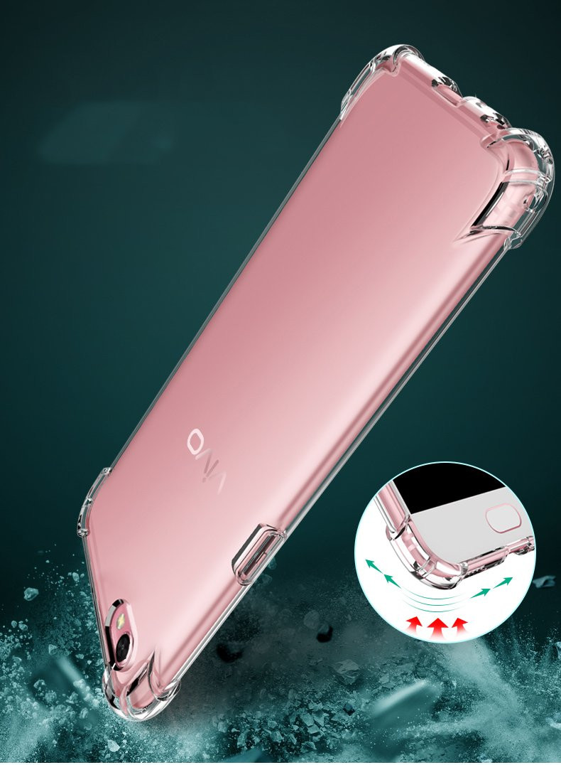 Vaku ® Vivo Y53 PureView Series Anti-Drop 4-Corner 360