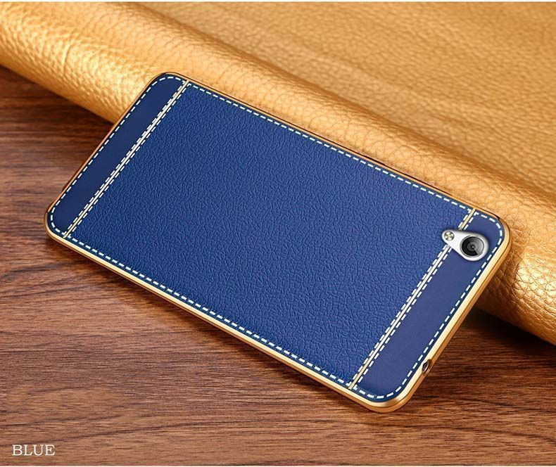 Oppo A37 Ka Flip Cover VAKU ® VIVO Y51 L Leather Stitched Gold