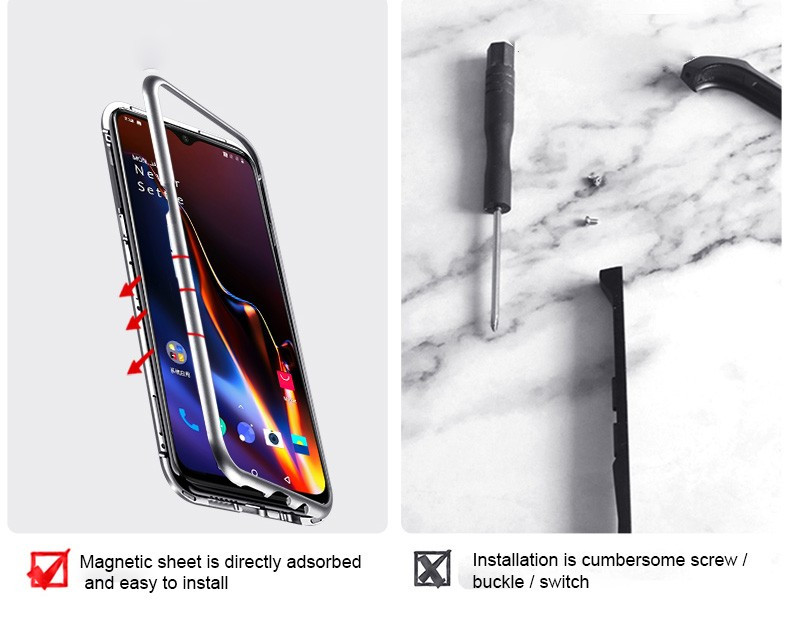 Vaku ® OnePlus Pro Electronic Auto-Fit Magnetic Wireless Edition