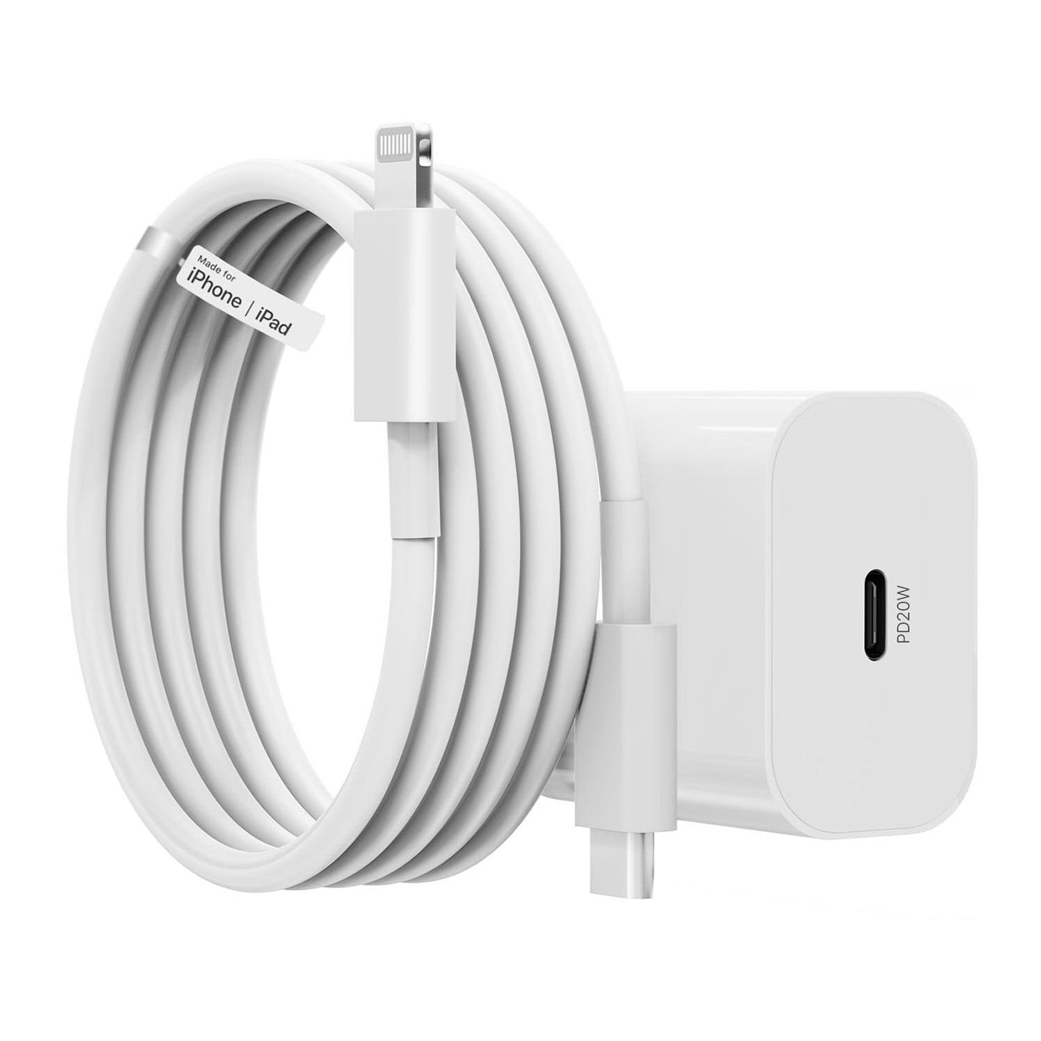 Original 20W iPhone Charger Type C to Lightning [Apple MFi
