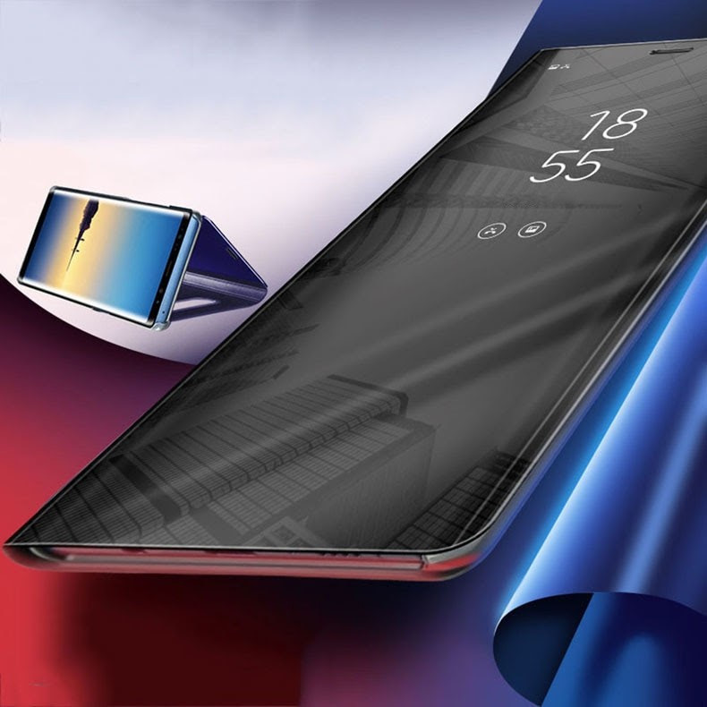 Vaku ® Samsung Galaxy A21S Mate Smart Awakening Mirror Folio Metal