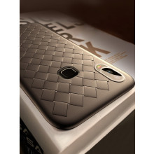 Vaku ® Vivo V9 WeaveNet Series Cross-Knit Heat-Dissipation Edition Ultra-Thin TPU Back Cover