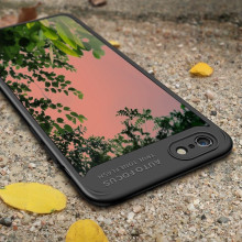 Vaku ® Apple iPhone SE 2020 Kowloon Electroplated TRANSLUCENT Edition Soft Silicone  4 Frames plus ultra-thin case transparent cover