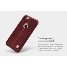 Nillkin ® Apple iPhone 6 Plus / 6S Plus Lexza Series Double Stitch Leather Shell with Metallic Logo Display Back Cover