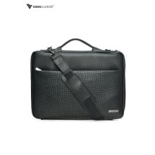 Vaku Luxos ® Croco Series 14 inch laptop Bag Premium Laptop Messenger Bag For Men and Women