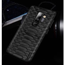 Hojar ® Samsung Galaxy S9 Plus Boa Series Luxurious Shine Textured Leather Finish Back Cover