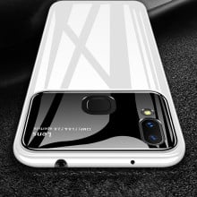 Vaku ® Vivo Y85 Polarized Glass Glossy Edition PC 4 Frames + Ultra-Thin Case Back Cover