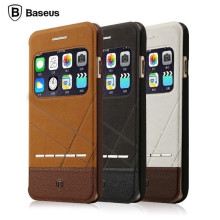 Baseus ® Apple iPhone 6 Plus / 6S Plus SlideTouch WindowView Folio Leather Case + Stand Flip Cover