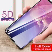 Dr. Vaku ® Samsung Galaxy S10 Plus 5D Curved Edge Ultra-Strong Ultra-Clear Full Screen Tempered Glass-Black