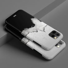 Vaku ® Apple iPhone 11 Pro Max Crack Stone Designer Print Back Cover