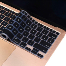 Dr. Vaku ® Premium Ultra Thin Silicon Keyboard Cover Compatible for 2021 2020 New MacBook Air 13 inch M1 A2337