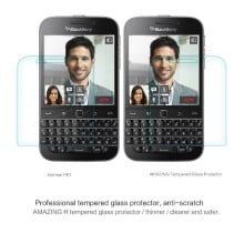 Dr. Vaku ® BlackBerry Classic Q20 Ultra-thin 0.2mm 2.5D Curved Edge Tempered Glass Screen Protector Transparent