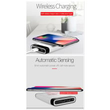 TOTU ® Wire-less Charging PowerBank ABS Body With Digital Display High Power 8,000 mAh Dual-USB Output Power Bank