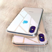 Vaku ® Apple iPhone XS Max Bayer Series with Anti yellow + Anti explosion TPE Case Back Cover