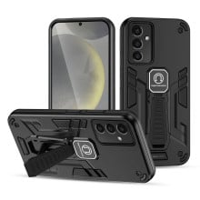 Vaku ® Samsung Galaxy S24 5G Valor Military Grade Armor Case with Built-in Kickstand Shockproof Back Cover