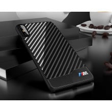 BMW ® Apple iPhone X / XS M SERIES Carbon Fiber + Aluminium Hard Case Back Cover
