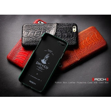 Rock ® Apple iPhone 6 Plus / 6S Plus DRY & CO Genuine Ostrich Leg Skin Leather + Inbuilt Card Slot Back Cover