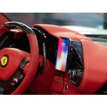 Scuderia Ferrari ® Rapid 10 watt Car Auto Sensing Wireless Fast Charger