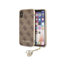 GUESS ® Apple iPhone XS Max Majestic 2K Gold Electroplated Metal Logo Monogram Case