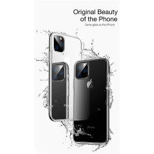 Vaku ® Apple iPhone 11 Pro Max Bayer Series with Anti yellow + Anti explosion TPE Case Back Cover